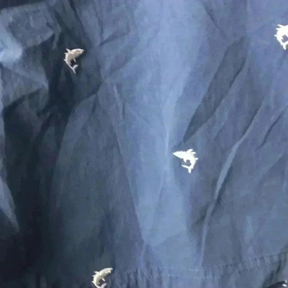 NWT MENS SZ 4XB SWIM SHORTS BLUE SHARK DESIGN - Picture 4 of 11